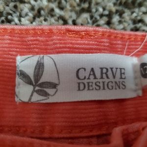 Carve couderoy shorts